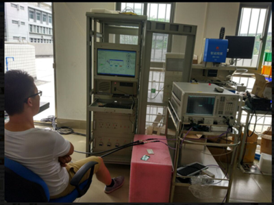 華南師范大學光及電磁波研究中心 射頻電路與微波器件實驗室的電磁環境檢測